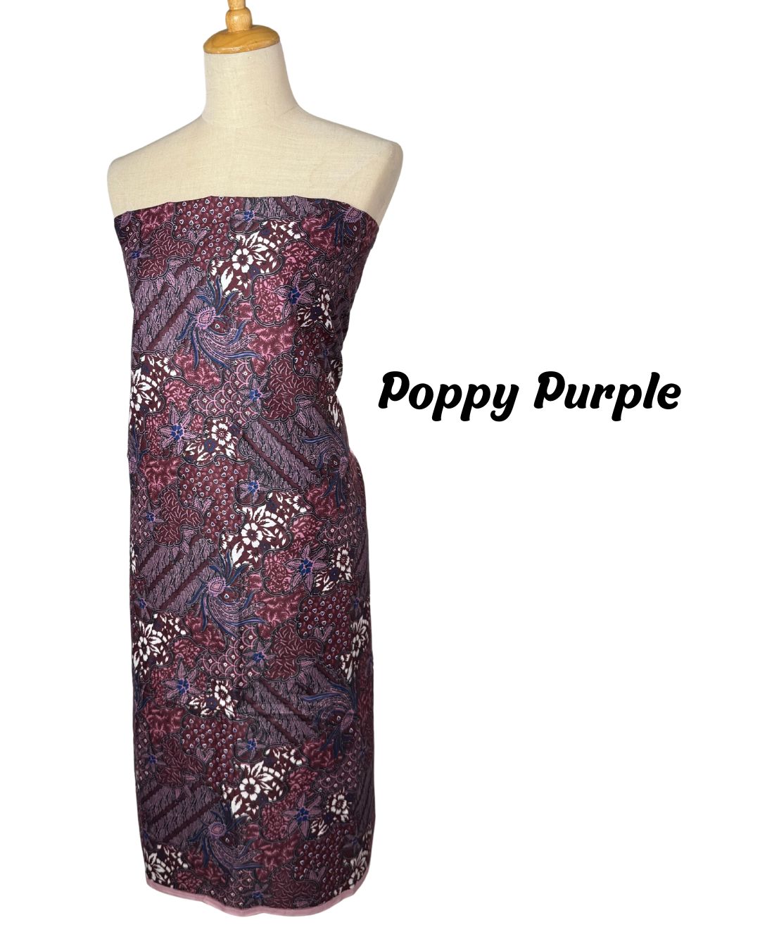 Fabric - Poppy Purple