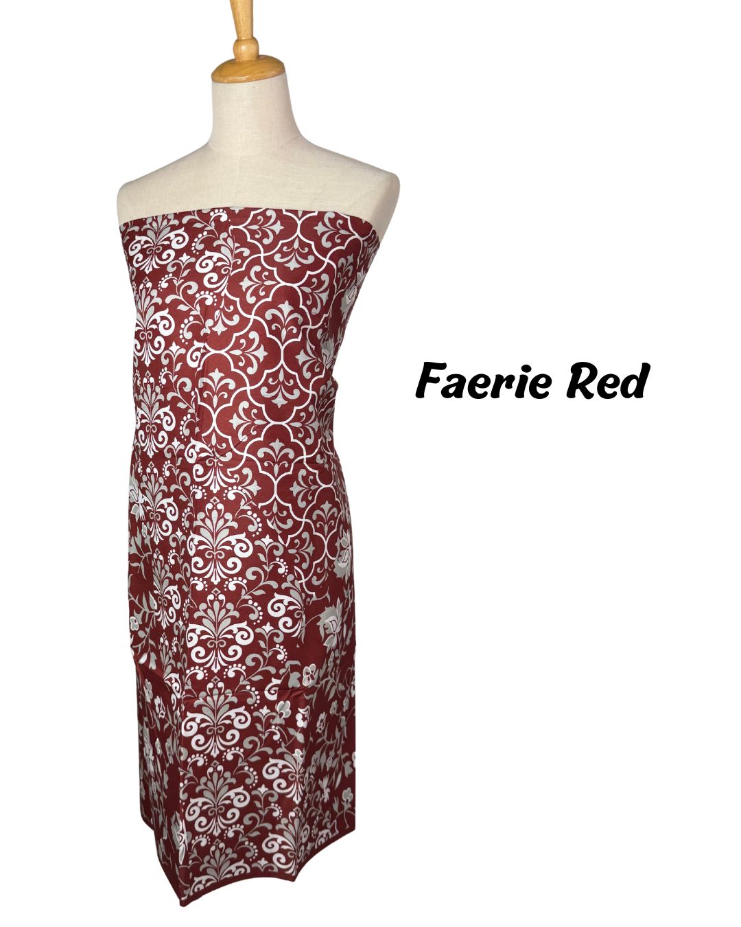 Fabric - Faerie Red