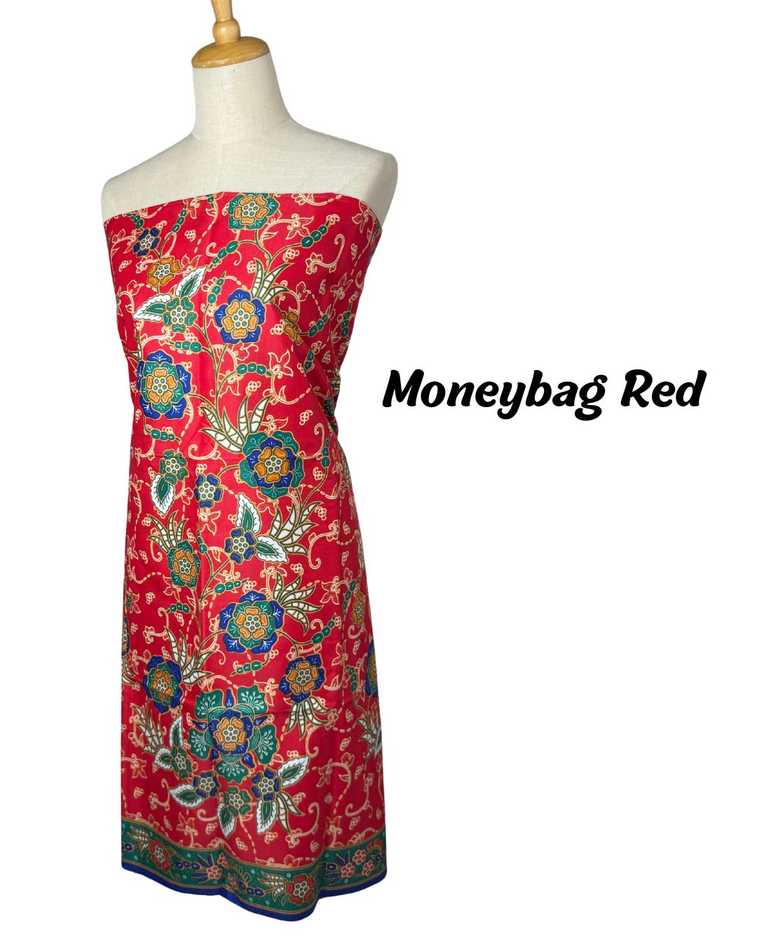 Fabric - Moneybag Red