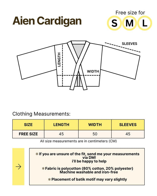 Pareo Skirt & Aien Cardigan - Ultraviolet