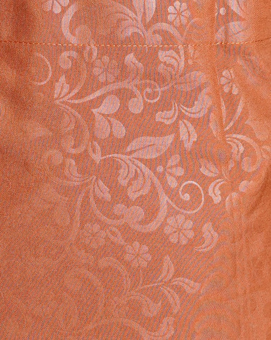 Pareo Skirt & Aien Cardigan - Brown Bear Embossed