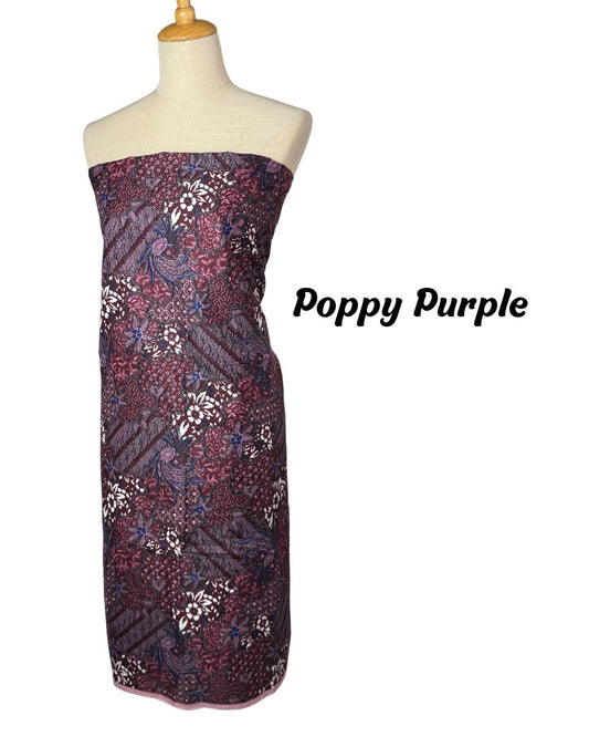 Fabric - Poppy Purple