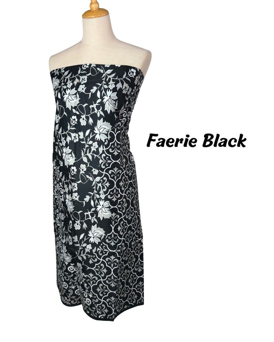 Fabric - Faerie Black