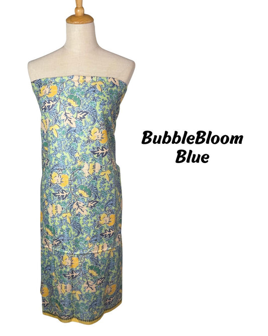 Fabric - BubbleBloom Blue