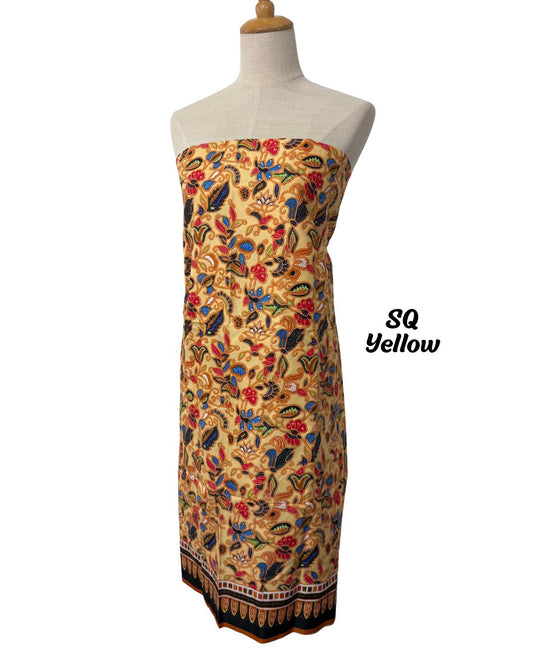 Fabric - SQ Yellow