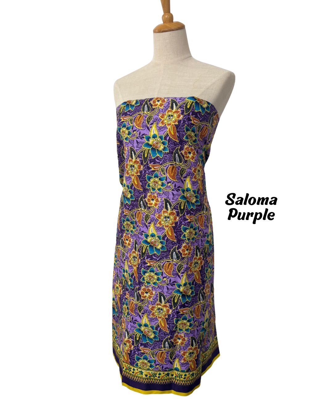 Fabric -Saloma Purple