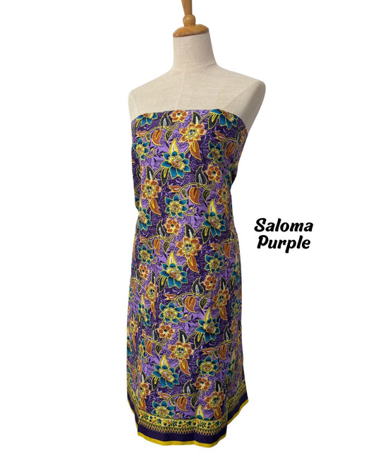 Fabric -Saloma Purple