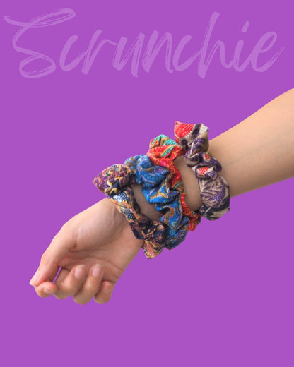 Batik Scrunchie