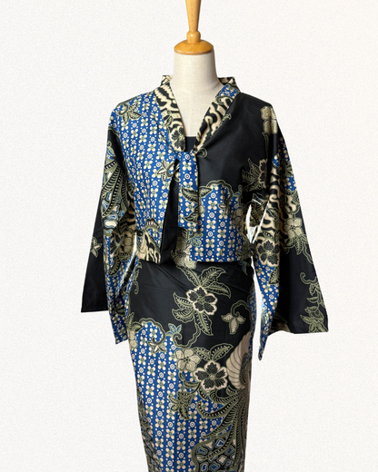 Pareo Skirt & Aien Cardigan - Blue Lagoon