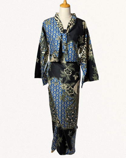 Pareo Skirt & Aien Cardigan - Blue Lagoon