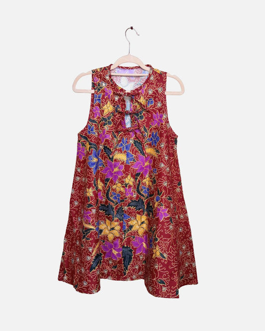[Tent Dress] Maroon Link