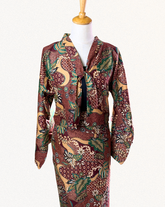 Aien Cardigan - Low-Key Red