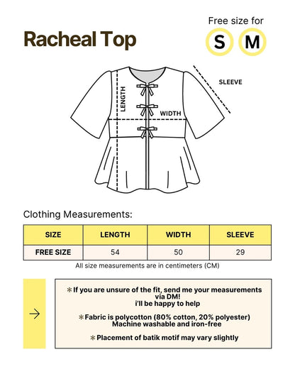 [Racheal Top] Grey Art