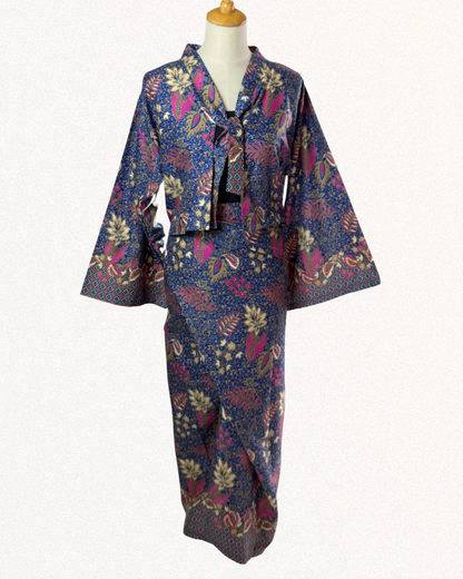 Pareo Skirt & Aien Cardigan - Regal Purple